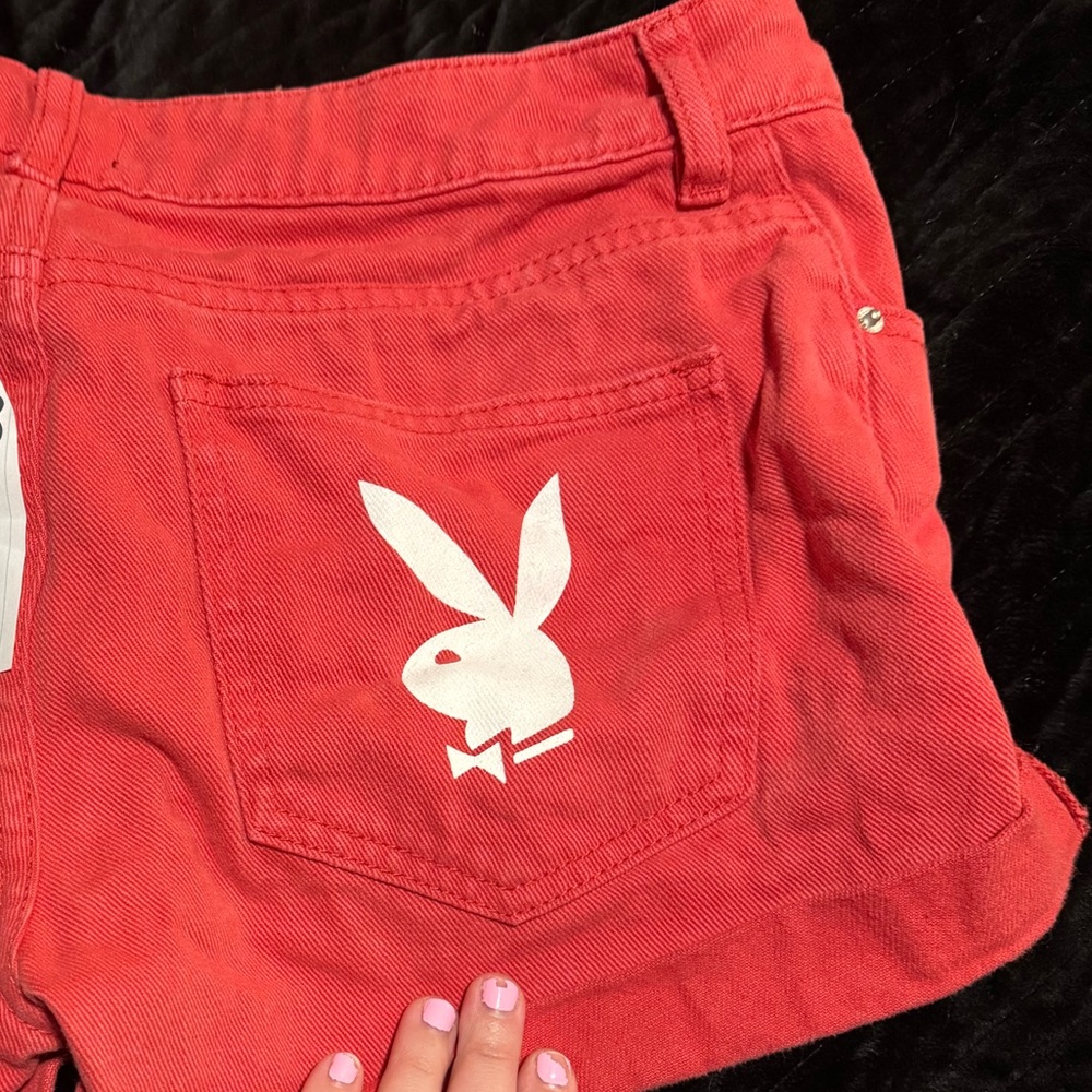 PLAYBOY PACSUN WOMEN’S DENIM SHORTS SIZE 26